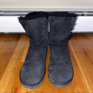 black ugg winter boots